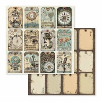 Stamperia Voyages Fantastiques 12x12 Inch Paper Pack (SBBL53)